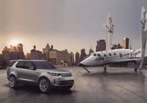 Land Rover Discovery Vision дебютира с Virgin Galactic
