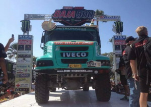 Де Рой и Iveco на старта на Baja 500 в Мексико