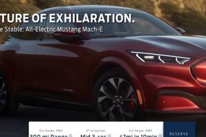 Запознайте се с електрическия SUV Mustang Mach E