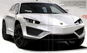 Така ли ще изглежда джипът на Lamborghini?