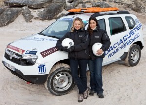 Шест дамски екипажа с Dacia Duster на Aïcha des Gazelles