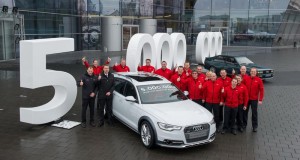 5 милиона произведени Audi с quattro задвижване