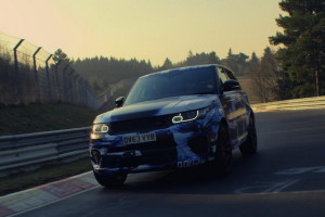 Range Rover Sport SVR разцепи Нюрбургринг (видео)